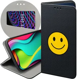 etui-z-klapka-do-realme-c63-c61-wzory-usmiech-smile-emoji-futeral-case