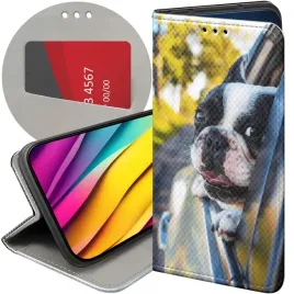 etui-z-klapka-do-realme-c63-c61-wzory-mops-buldog-francuski-angielski