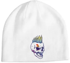 czapka-beanie-z-fajnym-kolorowym-nadrukiem-czaszka-z-irokezem