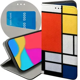 etui-z-klapka-do-realme-c63-c61-wzory-piet-mondrain-abstrakcja-geometria