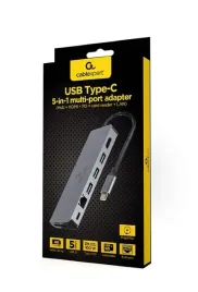 stacja-dokujaca-hub-5w1-usb-c-100w-usb-3-1-hdmi-4k-sd-lan-1000