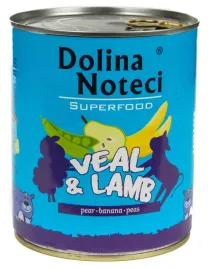 dolina-noteci-superfood-cielecina-jagniecina-mokra-karma-dla-psa-800g
