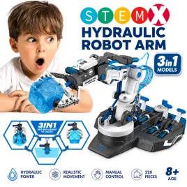 ramie-robota-hydraulicznego-hydrauliczne-zestaw-edukacyjny-stem-220-el