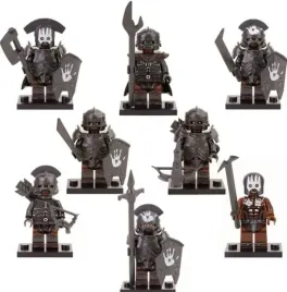 klocki-zestaw-8-figurek-uruk-hai-wladca-pierscieni-hobbit