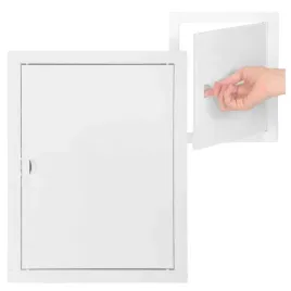 drzwiczki-rewizyjne-metalowe-biale-uniwersalne-na-zatrzask-40-x-50cm
