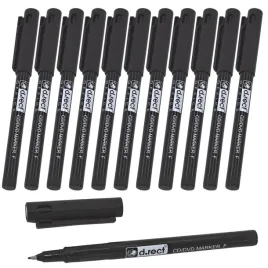 marker-cienkopis-pisak-pernamentny-czarny-12szt
