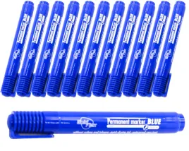 marker-wodoodporny-permanentny-pisak-blue-12-szt