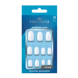 sztuczne-paznokcie-plain-topchoice-mlecznobialy-naturalny-efekt-manicure