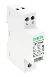 ogranicznik-przepiec-t2-t3-ac-jednolita-obudowa-espd2-3-40-1-1p-tracon