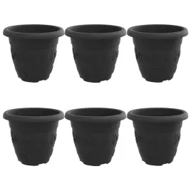 nowoczesna-okragla-donica-plastikowa-czarna-26-cm