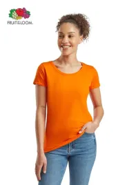 fruit-the-loom-t-shirt-koszulka-damska-bawelna-premium-iconic-pomarancz-l
