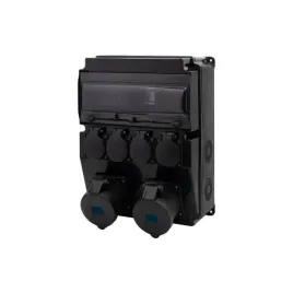 rozdzielnica-czarna-caja-12m-scenic-gniazda-proste-2x16a-3p-4x230v-f3-2904