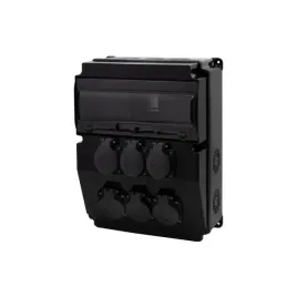 rozdzielnica-czarna-caja-12m-scenic-gniazda-6x230v-f3-2691