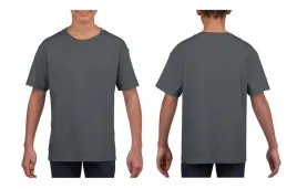 t-shirt-koszulka-dziecieca-100percent-bawelna-gildan-softstyle-64000-grafit-116