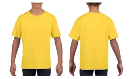 t-shirt-koszulka-dziecieca-100percent-bawelna-gildan-softstyle-64000-zolta-152