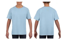 t-shirt-koszulka-dziecieca-100percent-bawelna-gildan-softstyle-64000-blekitna-152