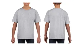 t-shirt-koszulka-dziecieca-100percent-bawelna-gildan-softstyle-64000-szara-116