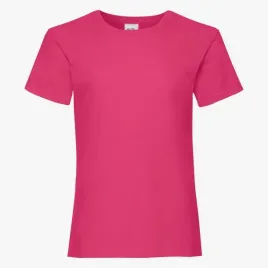 t-shirt-koszulka-dziewczeca-bawelna-fruit-the-loom-61005-rozowa-fuksja-140