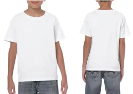 t-shirt-koszulka-dziecieca-wf-bawelna-heavy-gildan-5000-biala-146