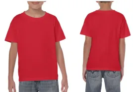 t-shirt-koszulka-dziecieca-wf-bawelna-heavy-gildan-5000-czerwona-152