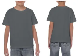 t-shirt-koszulka-dziecieca-wf-bawelna-heavy-gildan-5000-szara-grafit-140