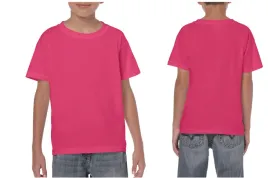 t-shirt-koszulka-dziecieca-wf-bawelna-heavy-gildan-5000-roz-amarant-152