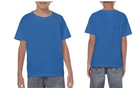 t-shirt-koszulka-dziecieca-wf-bawelna-heavy-gildan-5000-niebieski-royal-128