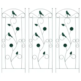 nowoczesny-stalowy-plot-ogrodowy-w-kolorze-zielonym-110-x-40-cm