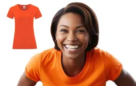 t-shirt-koszulka-damska-iconic-150-fruit-of-the-loom-61432-pomarancz-flame