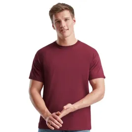 t-shirt-koszulka-meska-bawelna-100percent-fruitloom-original-t-610820-bordowy-xxl