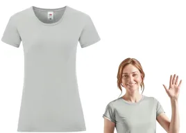 t-shirt-koszulka-damska-iconic-150-fruit-of-the-loom-61432-szara-cynk-xl