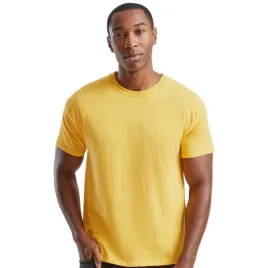 t-shirt-koszulka-meska-bawelna-100percent-fruit-of-the-loom-610820-zolty-xxl