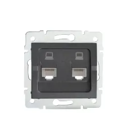 kanlux-log-grafit-gniazdo-komputerowe-podwojne-kat-5e-25287