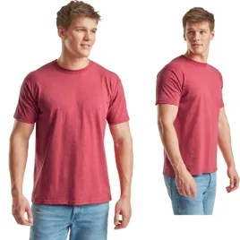 koszulka-meska-t-shirt-fruit-of-the-loom-610360-czerwony-heather-l