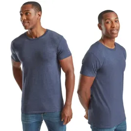 koszulka-meska-t-shirt-basic-iconic-fruit-of-the-loom-61430-granat-heather