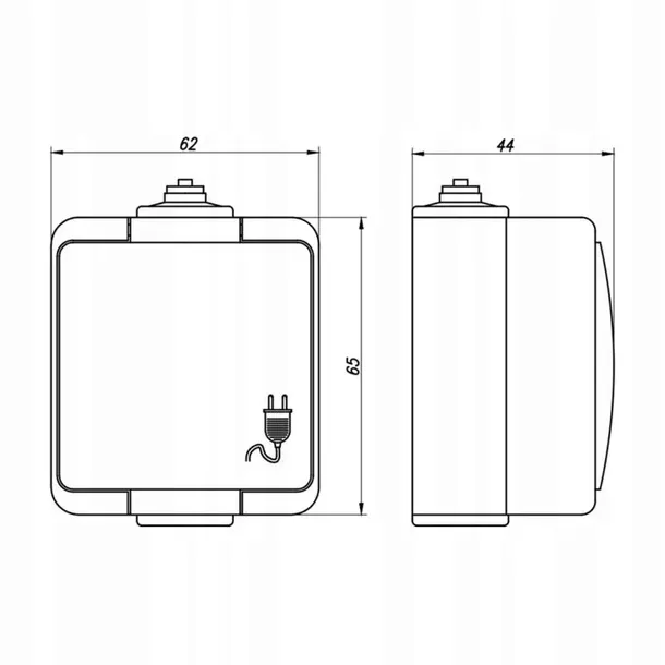 abex-smart-ip44-gniazdo-pojedyncze-nt-16s-liczba-gniazdek-1-szt