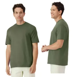 t-shirt-koszulka-meska-bawelna-light-cotton-gildan-gi3000-zielen-wojsk-l