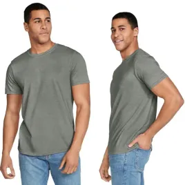t-shirt-koszulka-meska-bawelna-softstyle-gildan-gi64000-zielen-wojskowa-l