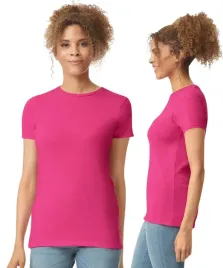 t-shirt-koszulka-damska-bawelna-softstyle-gildan-gil64000-roz-heliconia-2xl