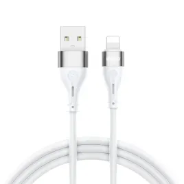 bwoo-kabel-x280l-minimalist-silicone-3a-usb-a-do-lightning-bialy