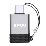 bwoo-adapter-bz-35-usb-usb-c-szary-otg-stan-nowy
