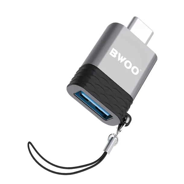 bwoo-adapter-bz-35-usb-usb-c-szary-otg-stan-nowy