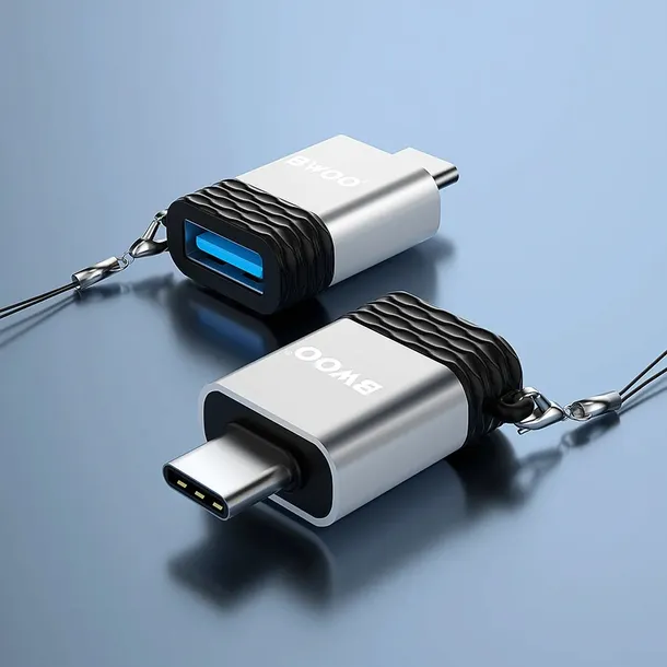 bwoo-adapter-bz-35-usb-usb-c-szary-otg-stan-nowy