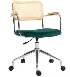 krzeslo-biurowe-w-stylu-boho-rattan-zielone-fotel-do-120-kg