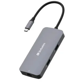 verbatim-adapter-hub-usb-c-hdmi-usb-c-eternet-2xusb-a-3-0-aluminium-alum