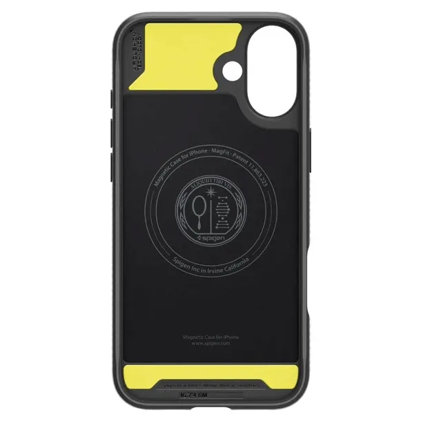 etui-spigen-rugged-armor-magsafe-do-iphone-16-czarne-kolor-czarny
