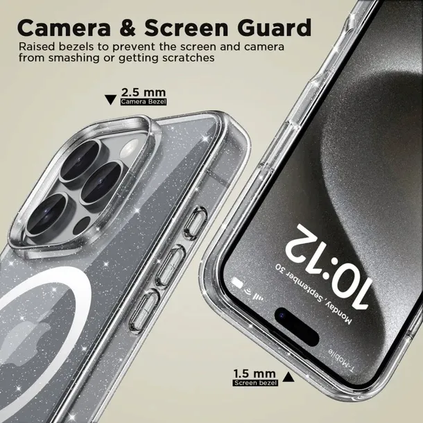 tech-protect-flexair-hybrid-magsafe-iphone-16-pro-glitter-dedykowany-model-iphone-16-pro