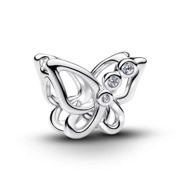 Charms Pandora - Ażurowy motyl 794369C01