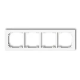 karlik-deco-bialy-ramka-4-krotna-dr-4
