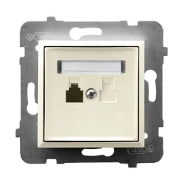 ospel-aria-ecru-gniazdo-telefoniczne-gpt-1u-m-27